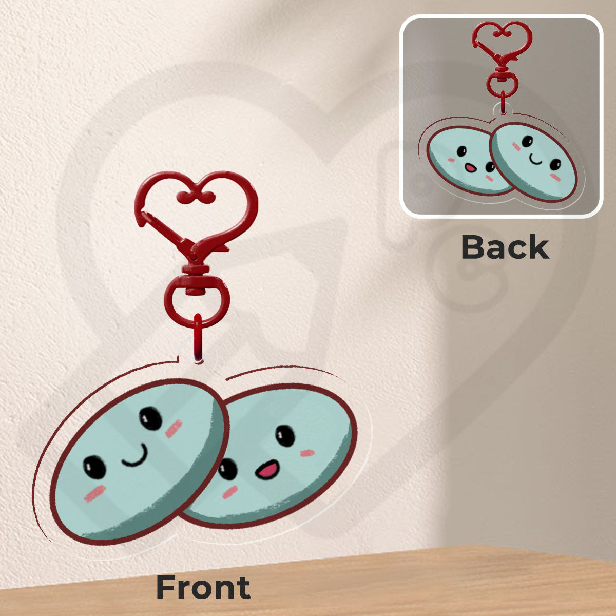 Happy Pillz "Flow Friends" Keychain