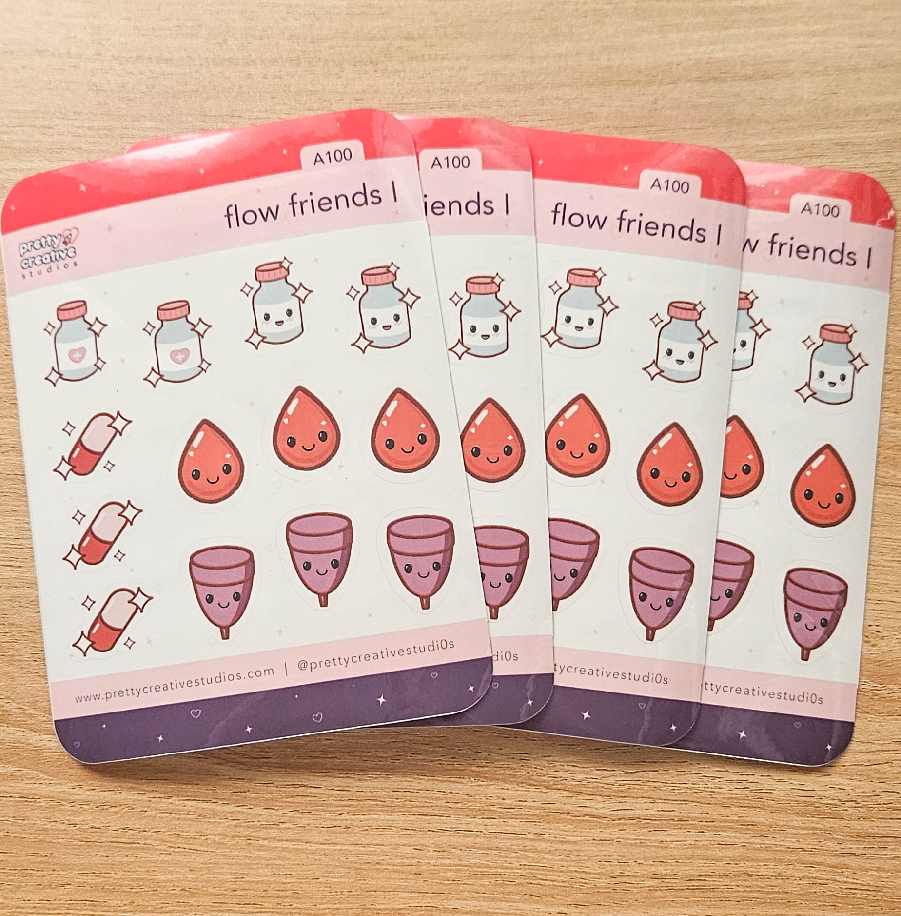 Flow Friends I Sticker Sheet