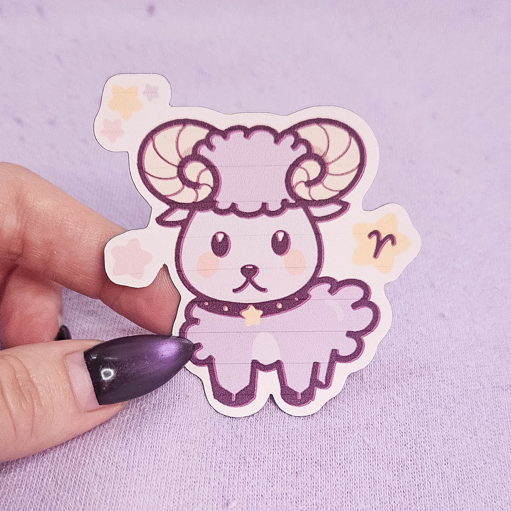 Cosmic Cuties Zodiac Magnet | Choose Your Sign | Horror-Inspired Kawaii Magnet