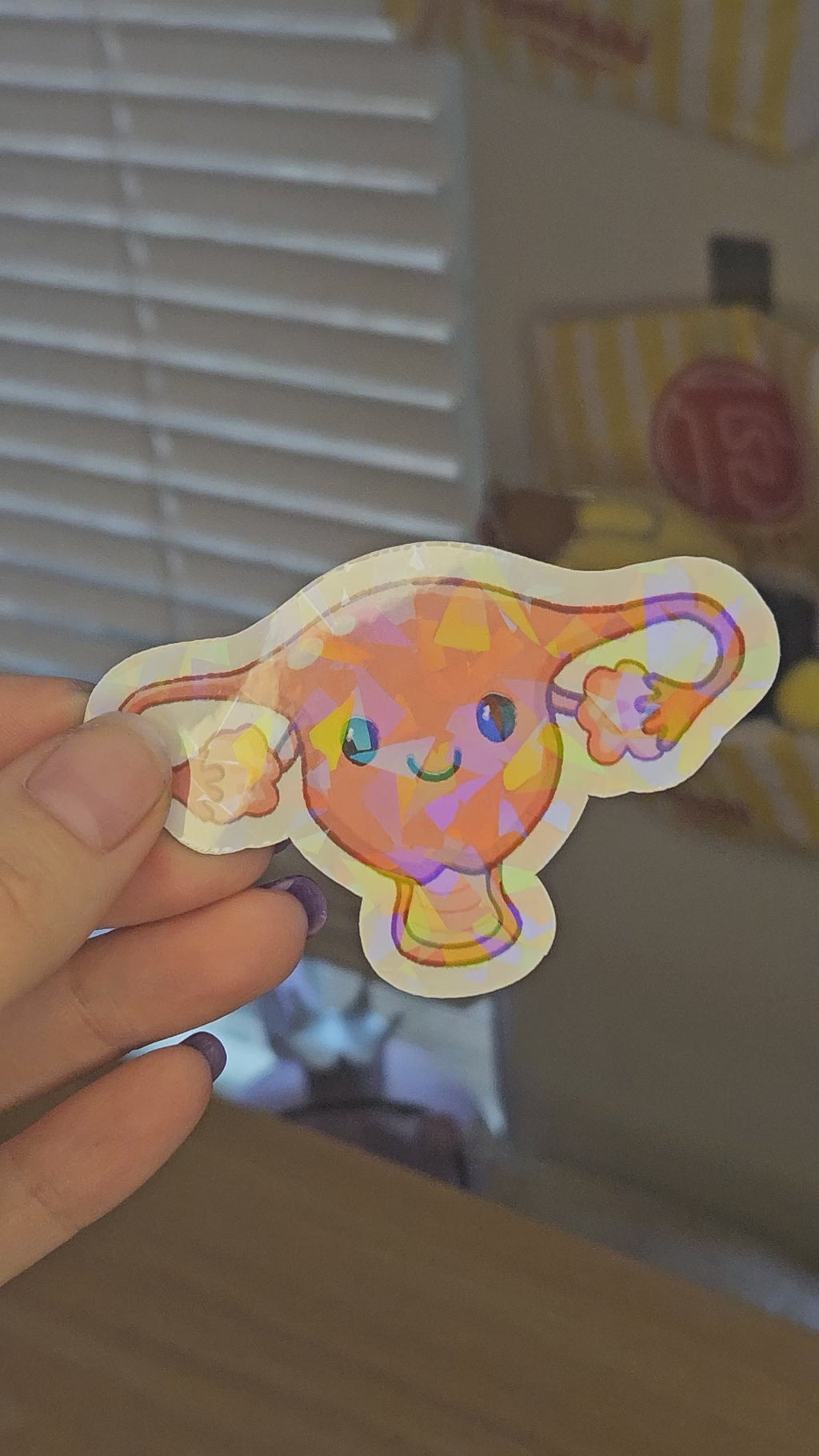 Doris the Uterus "Flow Friends" Magnet