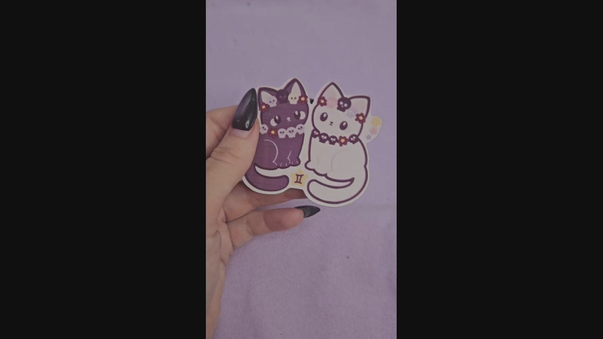 Cosmic Cuties Zodiac Magnet | Choose Your Sign | Horror-Inspired Kawaii Magnet