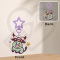 Taurus “Cosmic Cuties” Keychain